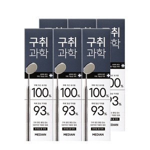 메디안 구취과학 치약, 120g, 6개