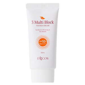 이엔코스 3멀티 블럭 틴티드 크림 SPF50+ PA++++, 50ml, 1개