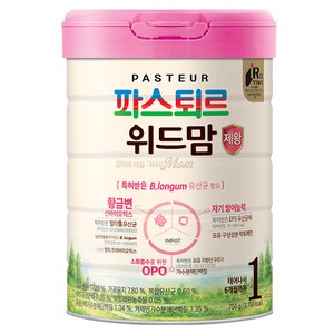 파스퇴르 위드맘 엄마의 마음 제왕 1단계, 750g, 1개