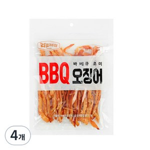 리프레쉬 바베큐 오징어, 200g, 4개