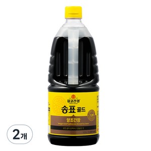 몽고간장 송표 골드, 1.5L, 2개