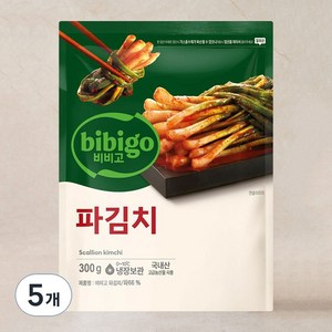 비비고 파김치, 300g, 5개