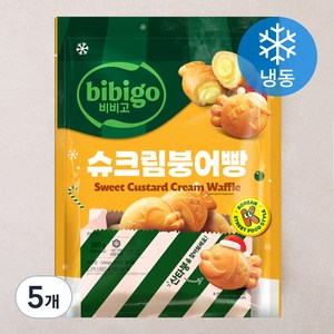 비비고 슈크림 붕어빵 (냉동), 300g, 5개