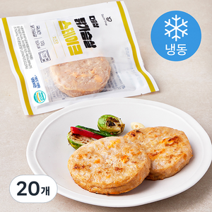 다즐샵 닭가슴살 스테이크 치즈맛 (냉동), 100g, 20개