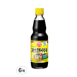 오뚜기 가쓰오부시장국, 360ml, 6개