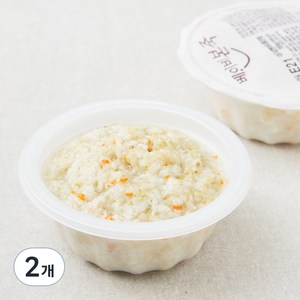 베이비본죽 대구살병아리콩진밥 완료기, 200g, 2개