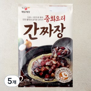 CJ제일제당 중화요리 간짜장 2인분, 630g, 5개