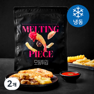 멜팅피스 모둠튀김 (냉동), 400g, 2개