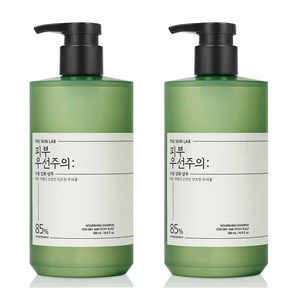 피부우선주의 수분 강화 샴푸, 500ml, 2개