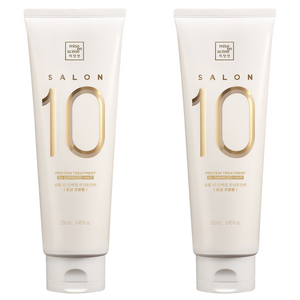 미쟝센 살롱 10 헤어트리트먼트 손상모발용, 250ml, 2개