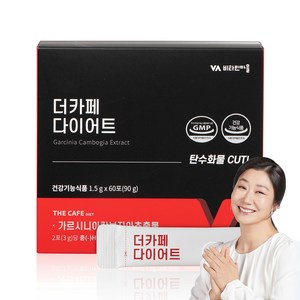 비타민마을 더카페 커피 가르시니아 다이어트보조제 60p, 90g, 1개