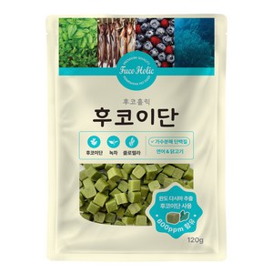 후코홀릭 강아지 수제간식, 후코이단, 120g, 1개