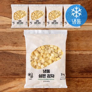 삶은감자 다이스 (냉동), 1kg, 5개