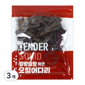 말랑말랑 작은 오징어다리, 150g, 3개