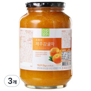 초록원 제주감귤차, 2kg, 1개입, 3개