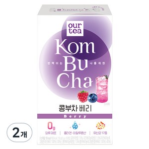 쟈뎅 아워티 콤부차 베리, 5g, 10개입, 2개