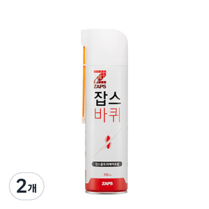 잡스 울트라에어로솔 살충제, 500ml, 2개