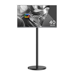 더함 FHD QLED 돌비 AI 구글 3.0 홈시네마 스마트 TV + 삼탠바이미 스탠드 에센셜 세트, 101cm(40인치), NA401QLED VA SH 2023C, 스탠드형, 고객직접설치