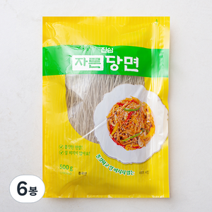 진심 자른당면, 500g, 6개