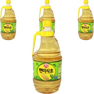 오뚜기 현미식초, 1.8L, 4개