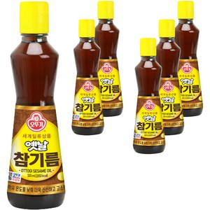 오뚜기옛날 참기름, 320ml, 6개