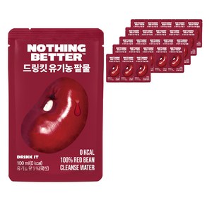 낫띵베럴 드링킷 유기농 팥물, 100ml, 24개입, 1개