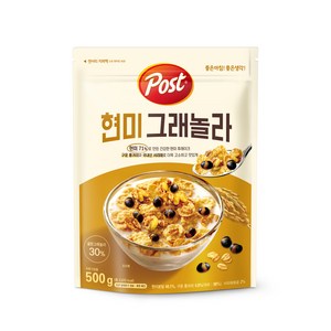 포스트 현미 그래놀라 시리얼, 500g, 6개