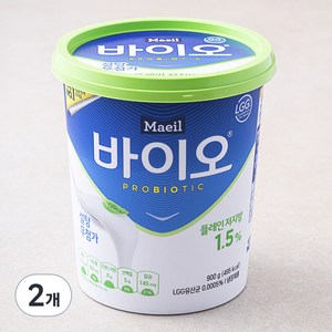 매일 바이오 플레인 저지방, 900g, 2개