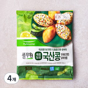 풀무원 새콤달콤 국산콩 두부로 만든 유부초밥, 330g, 4개