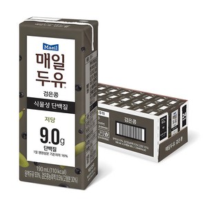 매일두유 검은콩, 190ml, 24개