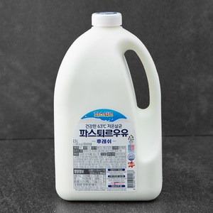 파스퇴르 건강한 저온살균 우유 후레쉬, 2.3L, 1개