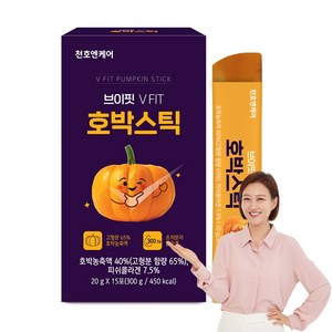 천호엔케어 브이핏 호박젤리스틱 15p, 1개, 300g