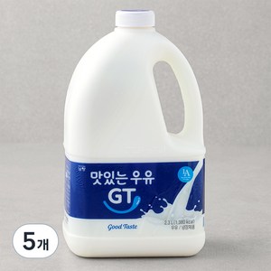 남양 맛있는우유 GT, 2.3L, 5개