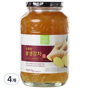 초록원 꿀생강차 1KG, 1개입, 4개