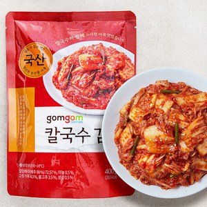 곰곰 칼국수 김치, 400g, 1개