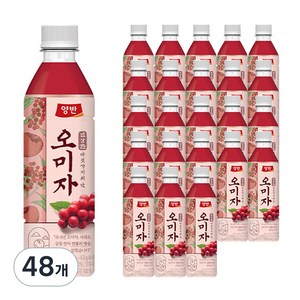 양반 오미자 음료, 500ml, 500g, 48개