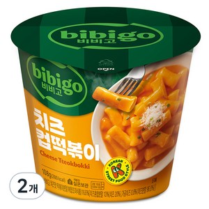 비비고 치즈 컵떡볶이, 108g, 2개