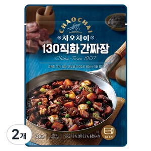 차오차이 130 직화 간짜장, 180g, 2개