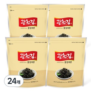 광천김 참 김자반, 70g, 24개