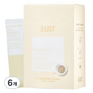 aLIST 투썸플레이스 스틱커피 바닐라 라떼, 16g, 10개입, 6개