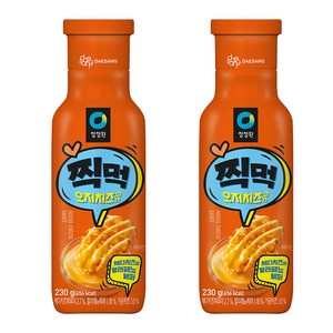 청정원 찍먹 오지치즈소스, 230g, 2개