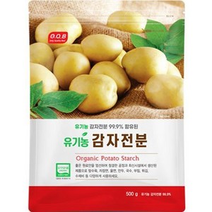 OQB 유기농 감자전분, 500g, 1개