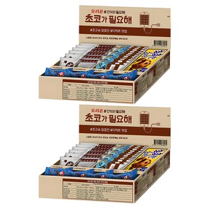 오리온 초코가 필요해 과자세트 1296g, 6종, 2세트
