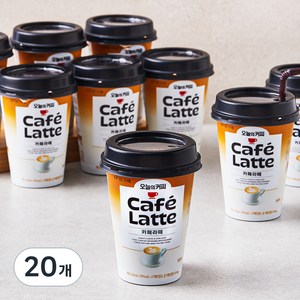 빙그레 오늘의 커피 카페라떼, 250ml, 20개