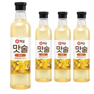 백설 맛술 생강, 800ml, 4개