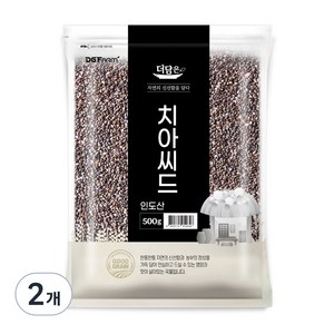 더담은 치아씨드, 500g, 2개