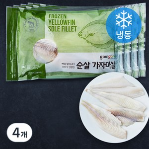 곰곰 순살 가자미살 (냉동), 550g, 4개