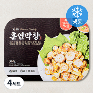 와룡막창 훈연막창 250g + 소스 60g 세트 (냉동), 4세트