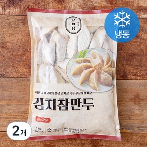 창화당 김치참만두 (냉동), 1kg, 2개