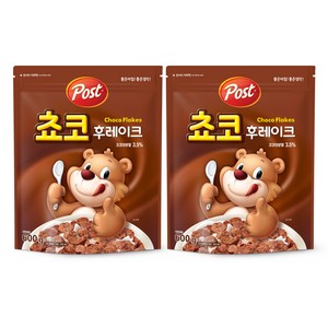 포스트 쵸코 후레이크 시리얼, 600g, 2개